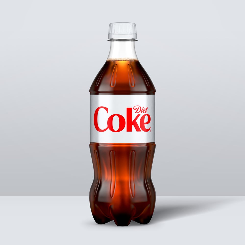 Diet Coke 20 fl oz bottle, back