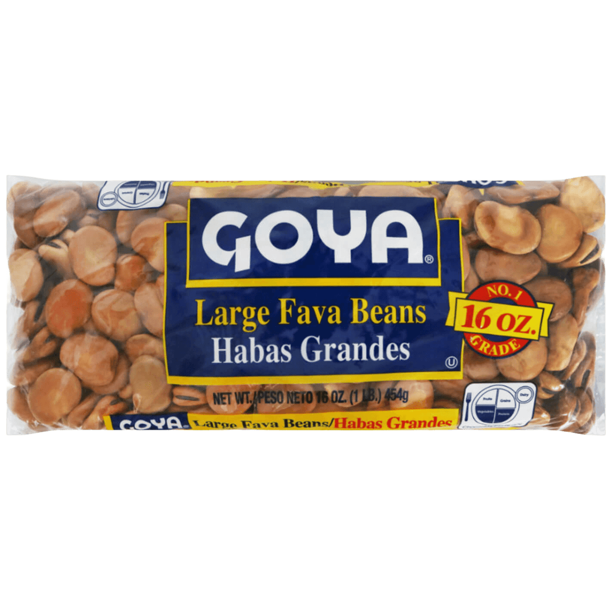 Goya Large Fava Beans - 16 oz - front of pack