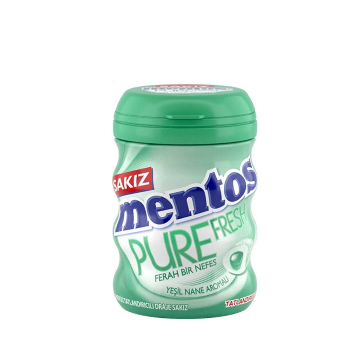 Mentos Pure Fresh Green Mint Gum 60 g