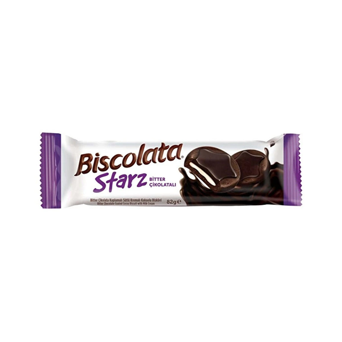 Şölen Biscolata Starz Bitter Biscuit with Milk Cream 82 g