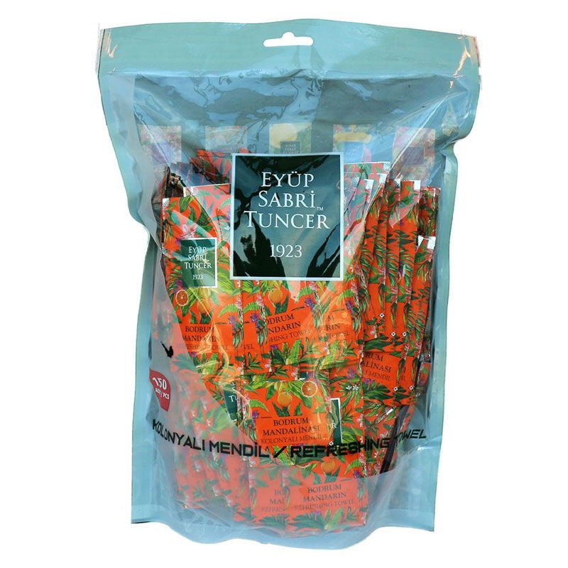 Eyüp Sabri Tuncer Refreshing Towel Bodrum Mandarin 150 pcs
