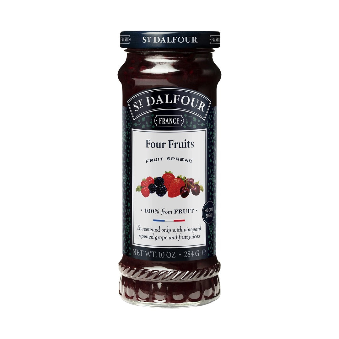 St. Dalfour Four Fruit Preserve 283 g - front of pack