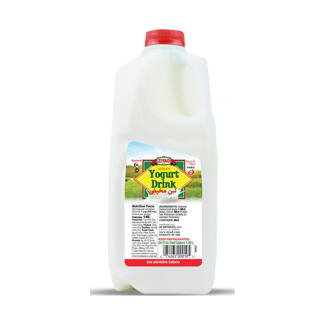 Ziyad Ayran Yogurt Drink 1.89 L - front of pack