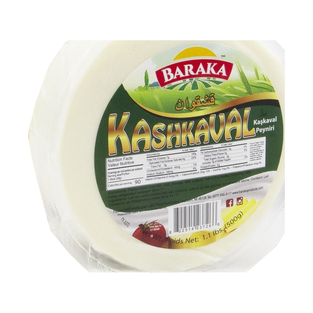 Baraka Kashkaval Cheese 500 g - front of pack