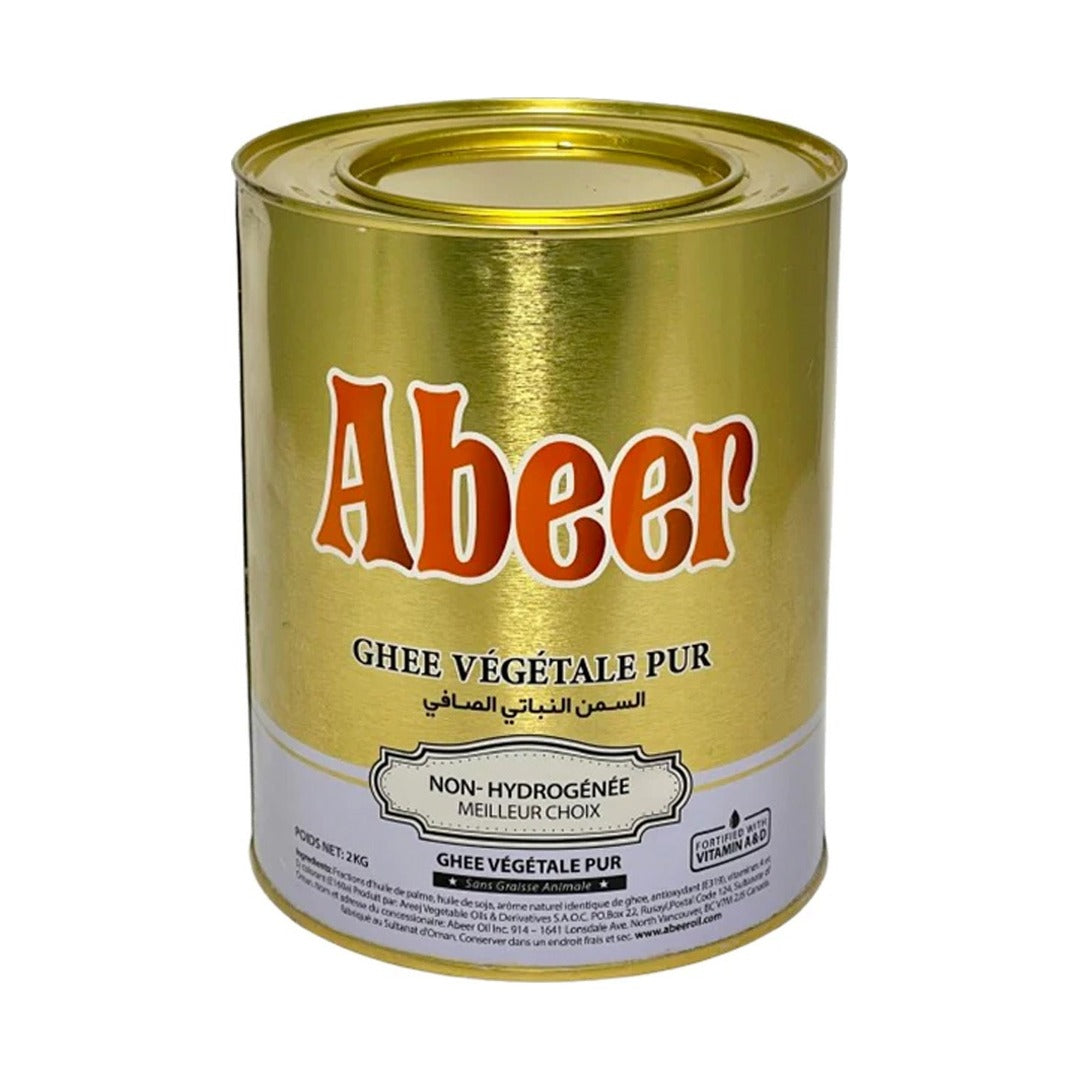 Abeer Ghee Vegetable 2 kg - front of pack