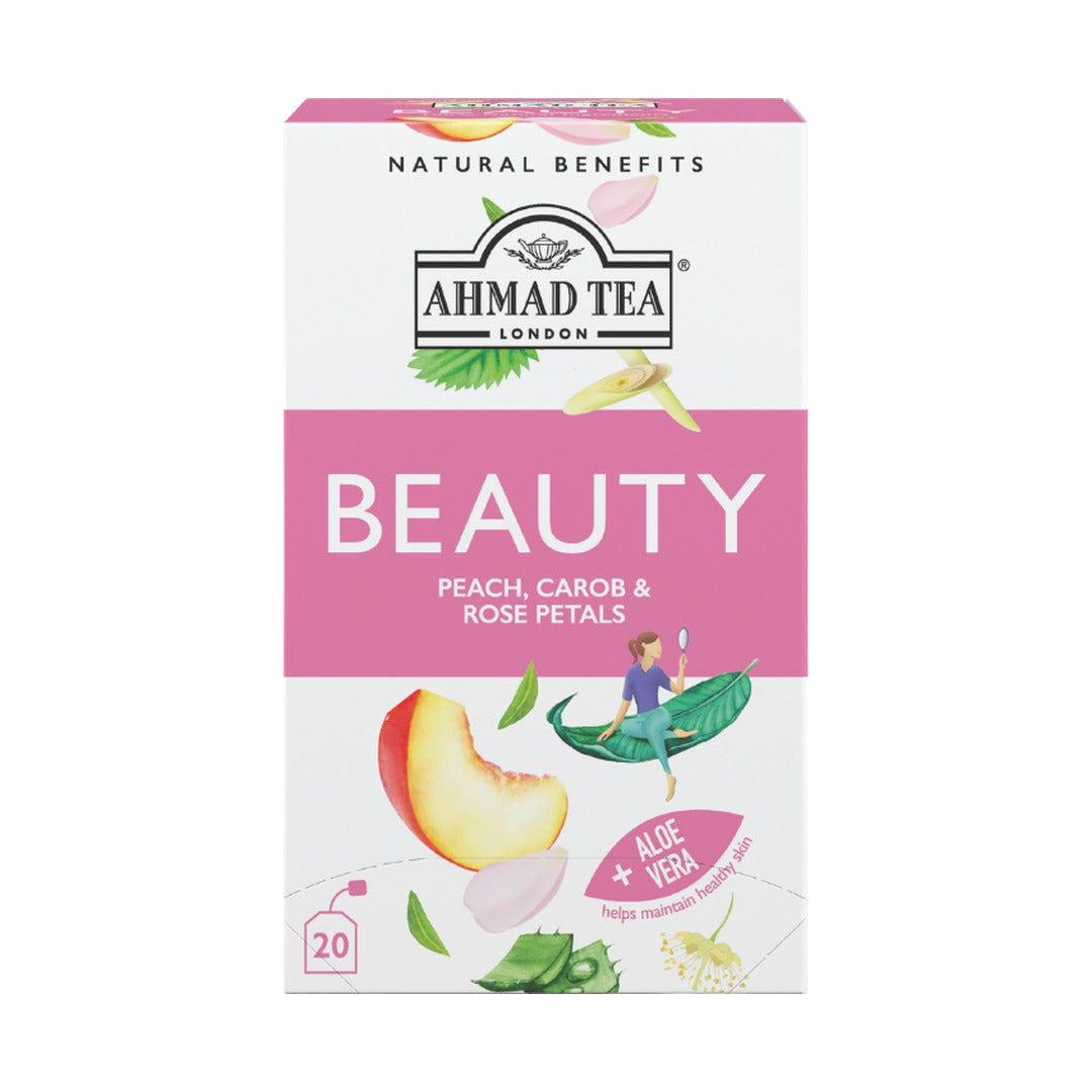 Ahmad Tea Natural Benefits - Beauty Tea 31 g - front of pack