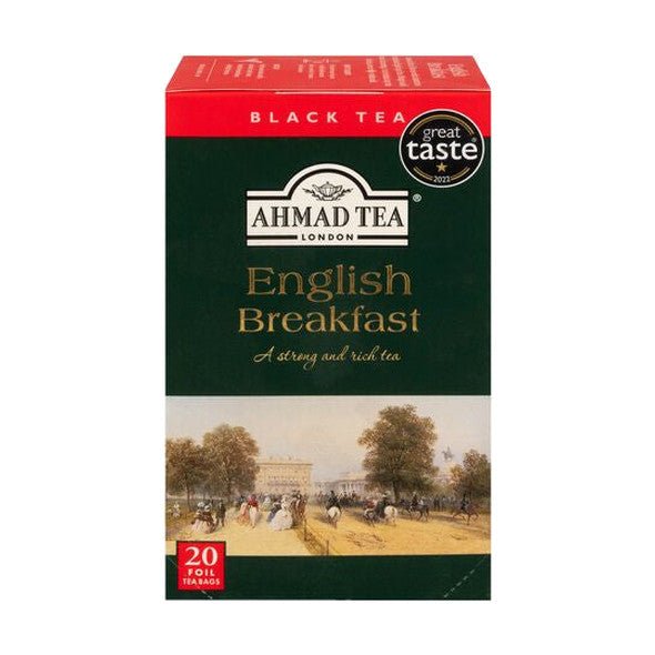 Ahmad Tea Tea Bags English Breakfast Black Tea, 20 x 2 g Bags