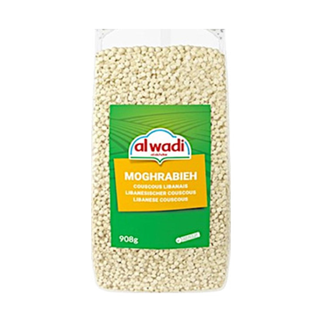 Al Wadi Moghrabieh Lebanese Couscous 907 g - front of pack