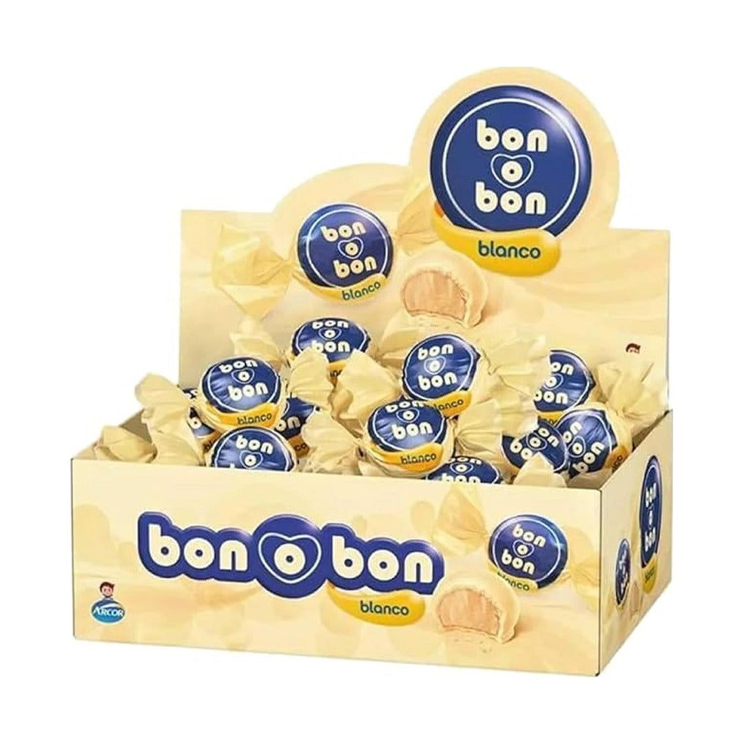 Arcor Bon-O-Bon Bite White Chocolate with White Chocolate Filling 450 g - front of pack