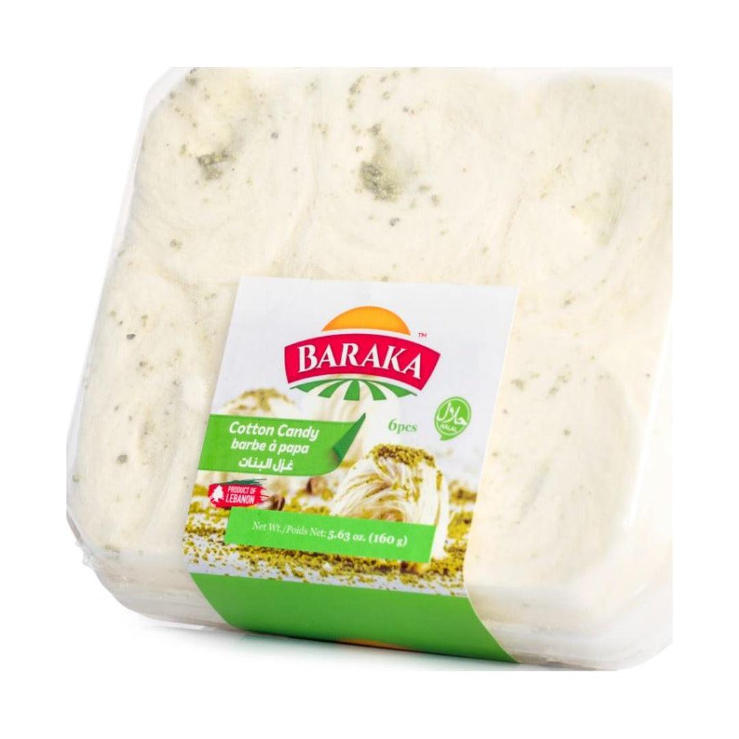 Baraka Cotton Candy with Pistachio 160 g - front of pack