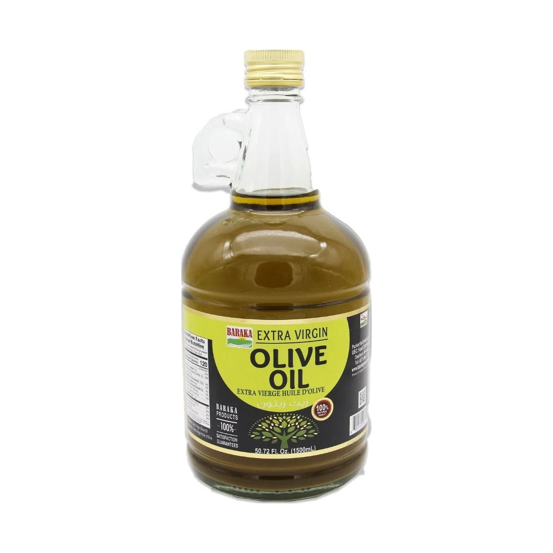 Baraka Extra Virgin Olive Oil 1.5 L - front of pack