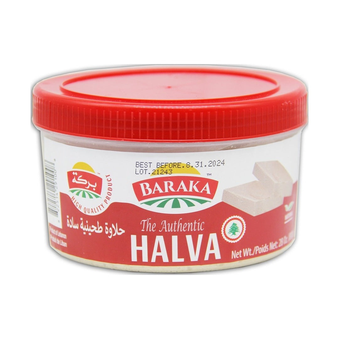 Baraka Halva-Plain-Clear 800 g - front of pack