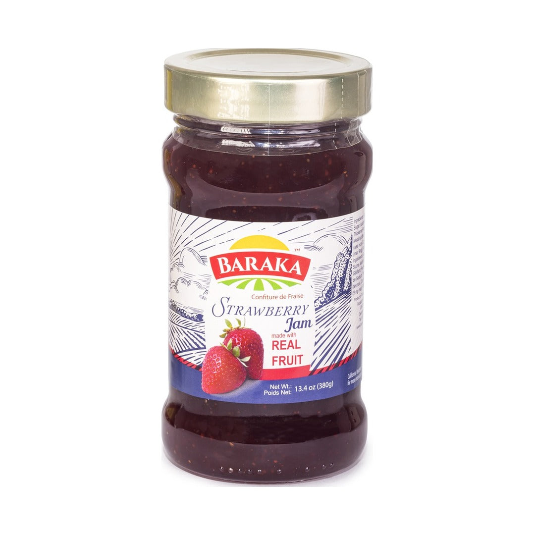 Baraka Jam Strawberry 380 g - front of pack
