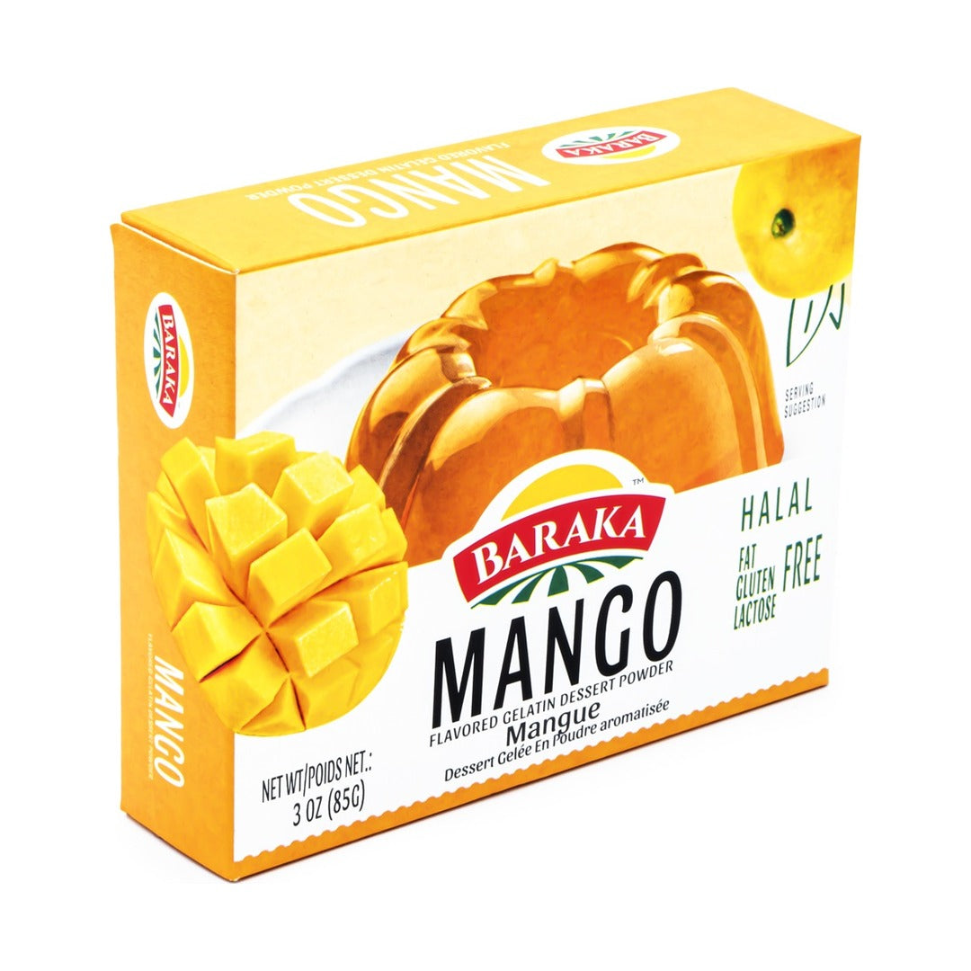 Baraka Jello Mango 85 g - front of pack