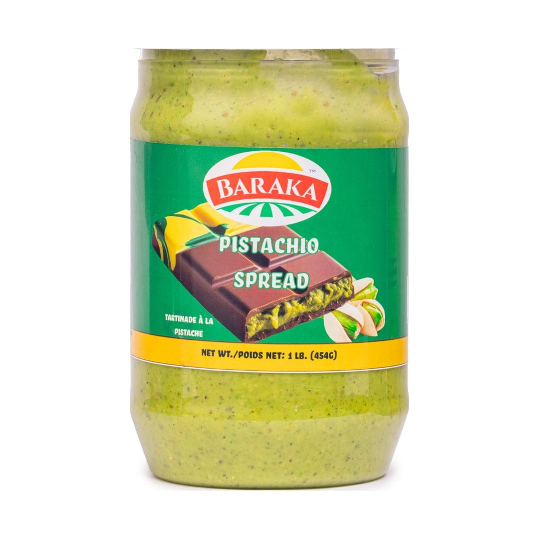 Baraka Pistachio Paste Plain 454 g - front of pack