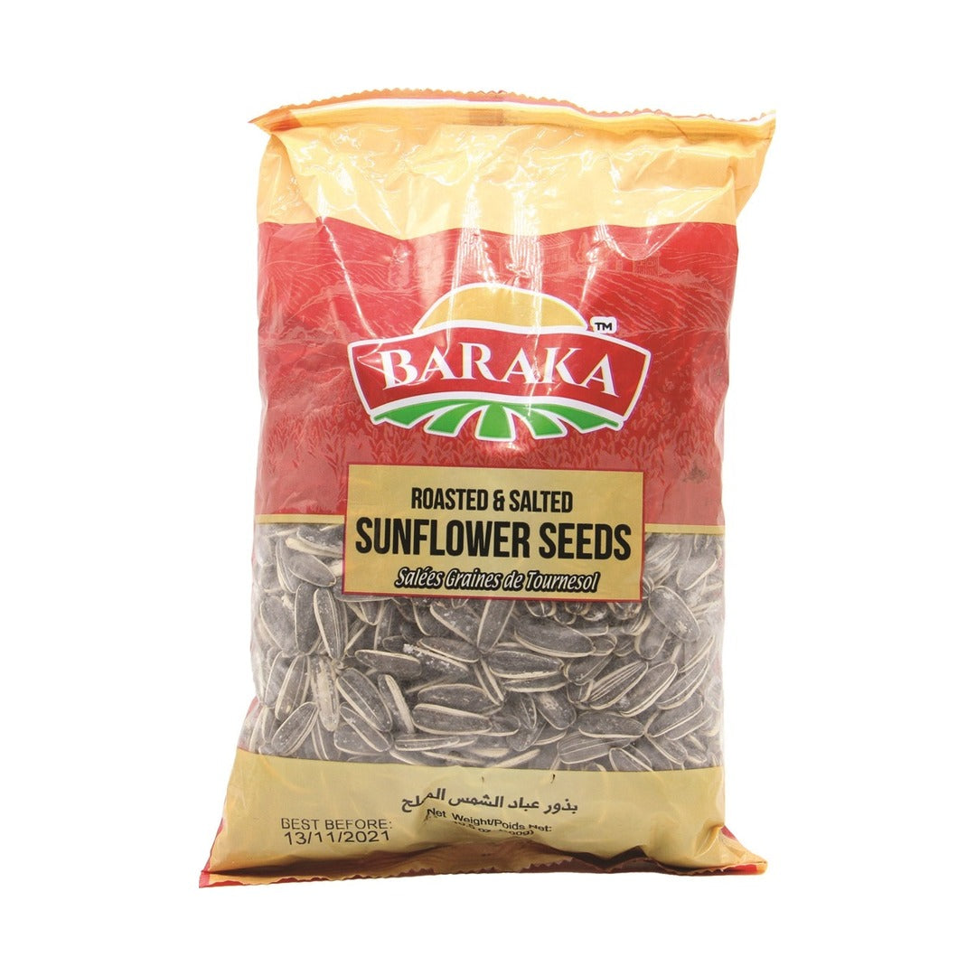 Baraka Roasted Salted Sunflower Seeds 300 g - front of pack