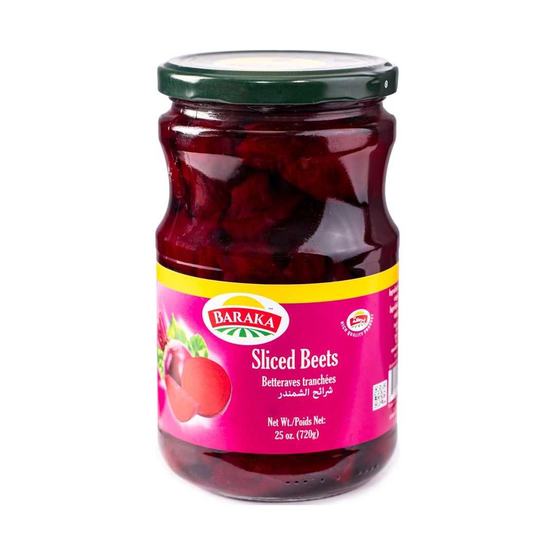 Baraka Sliced Beets 720 ml - front of pack