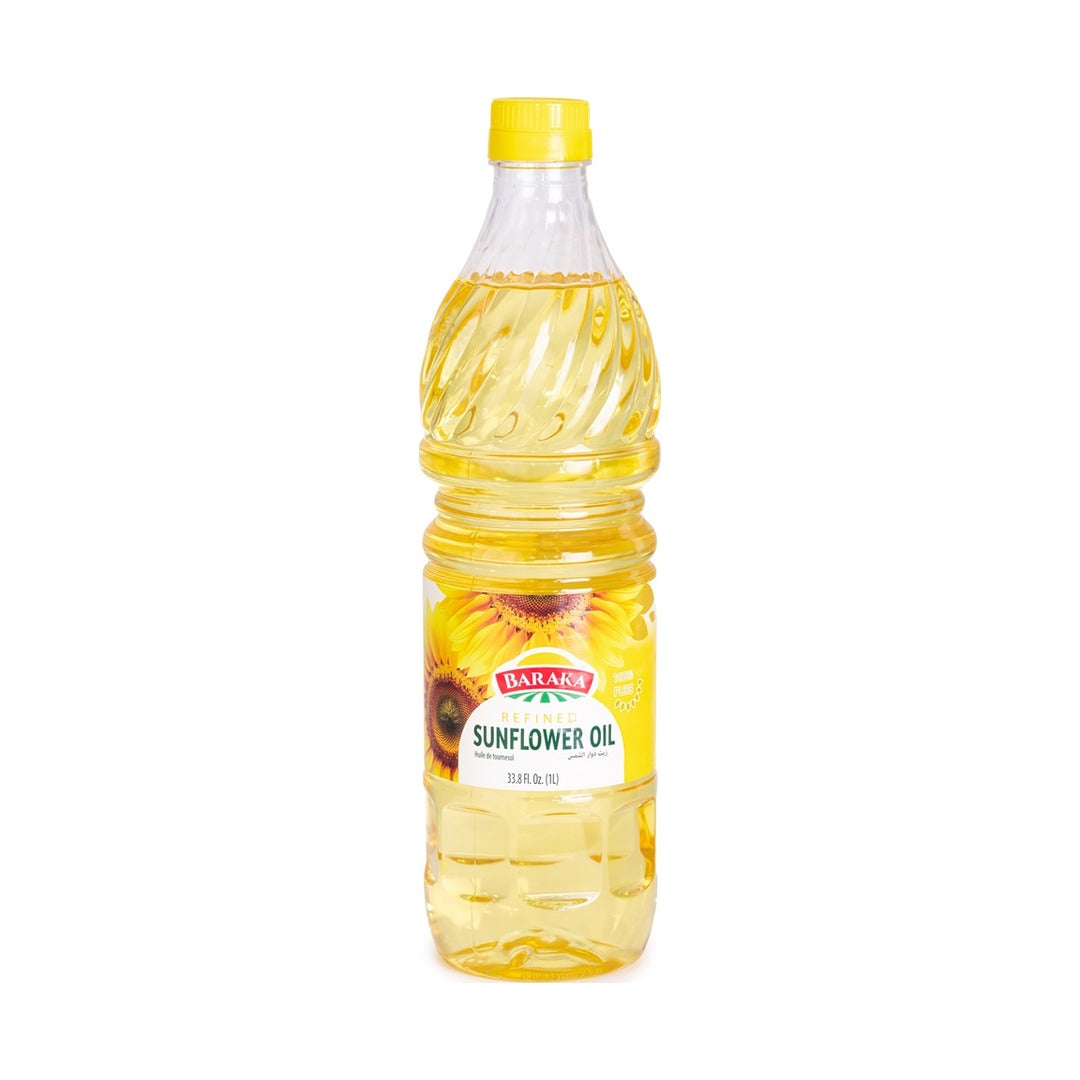 Baraka Sunflower Oil 1 L - front of pack