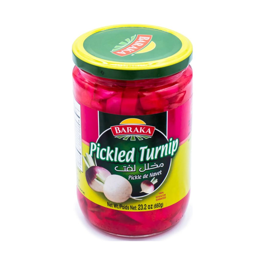 Baraka Turnip Sliced Pickles 660 g - front of pack
