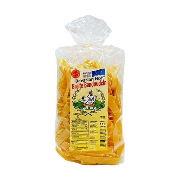 Bavarian Hof Wide Ribbon Noodles, 17.6 oz