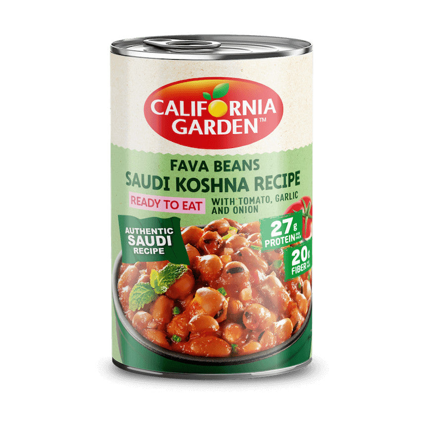 California Garden Fava Beans Saudi Koshna Recipe, 450 g