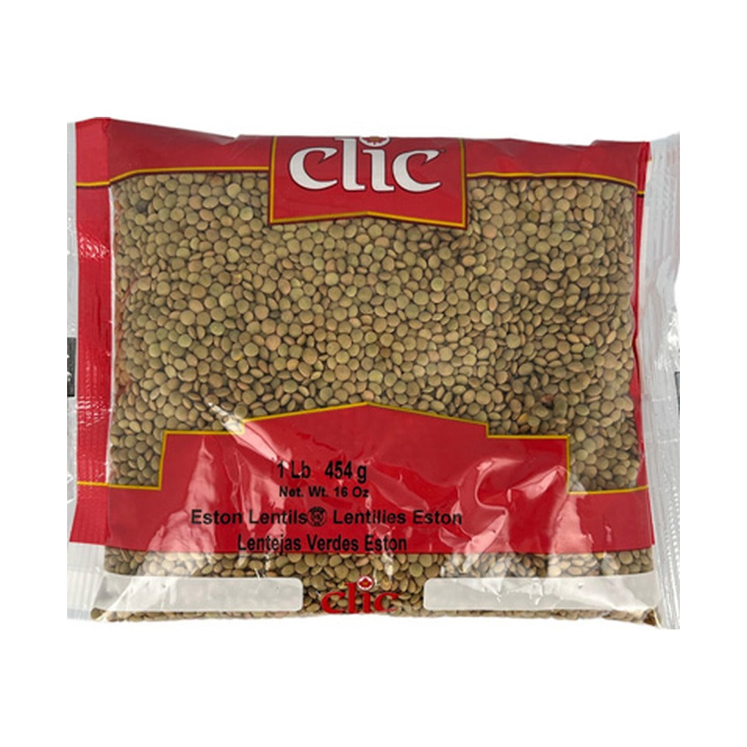 Clic Easton Green Lentils 454 g - front of pack