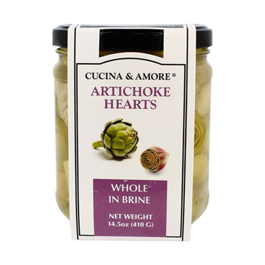 Cucina & Amore Artichoke Hearts in Brine 411 g - front of pack