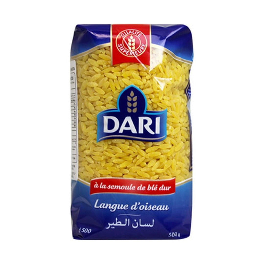 Dari Orzo Langue D'Oiseau 500 g - front of pack