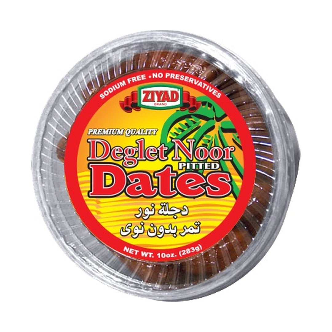 Deglet Noor Pitted Dates Tunisian 283 g - front of pack