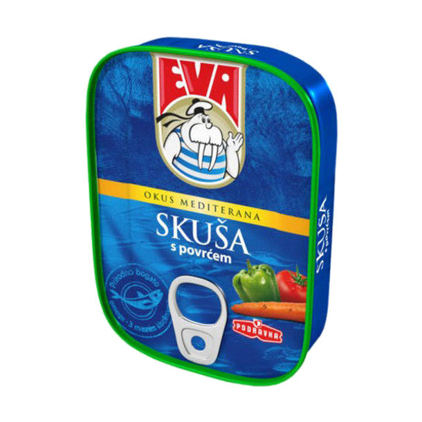 Eva Mackerel with Vegetables in Tomato Sauce, 115 g