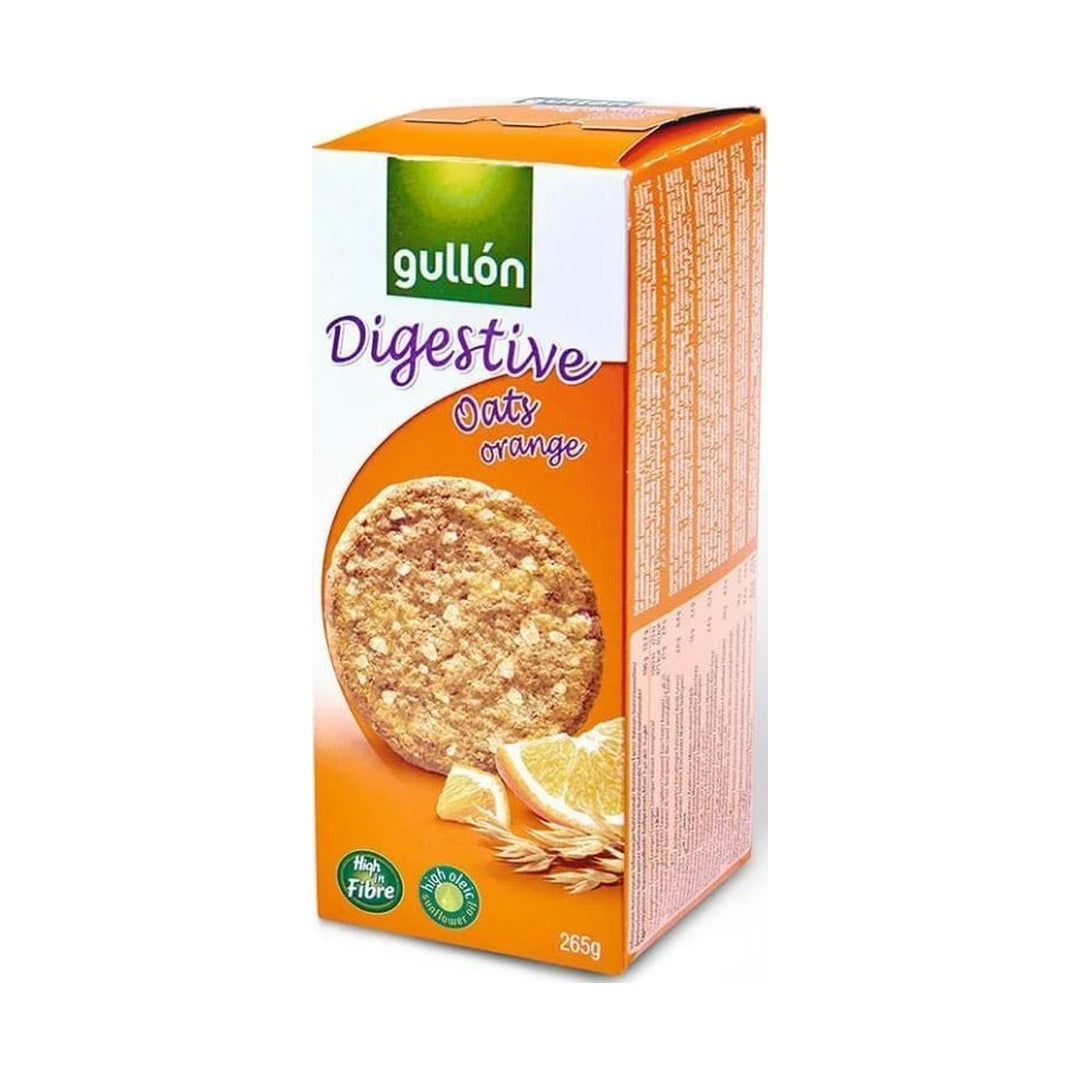 Gullón Digestive Oat & Orange 265 g - front of pack