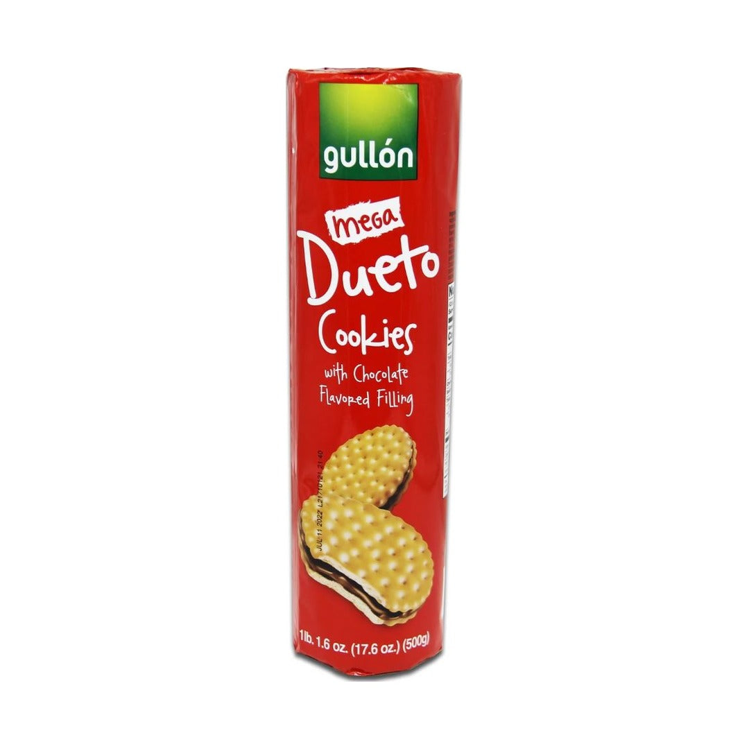 Gullón Mega Duo Chocolate Sandwich Cookies 499 g - front of pack