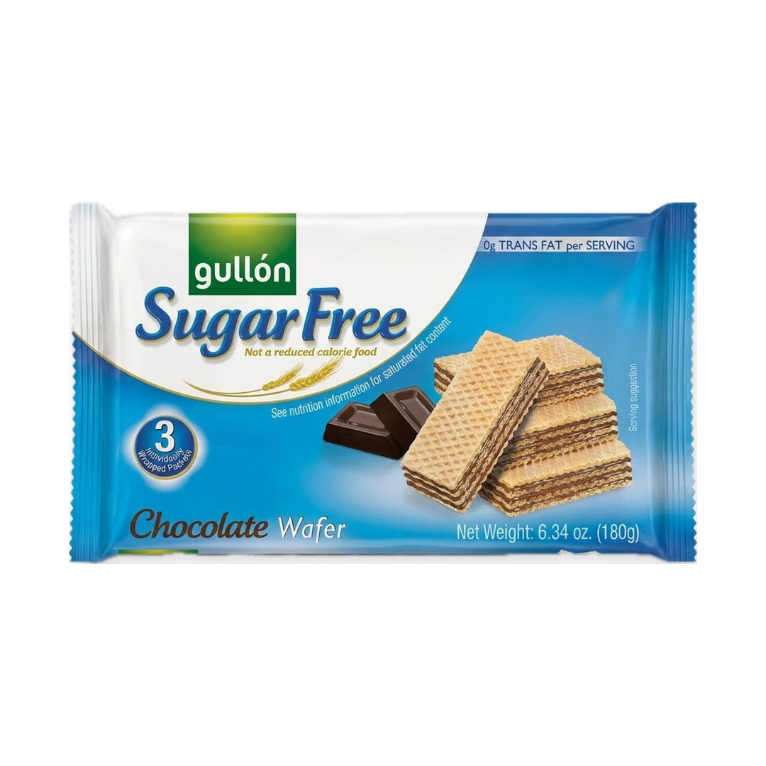 Gullón Sugar Free Chocolate Wafer 180 g