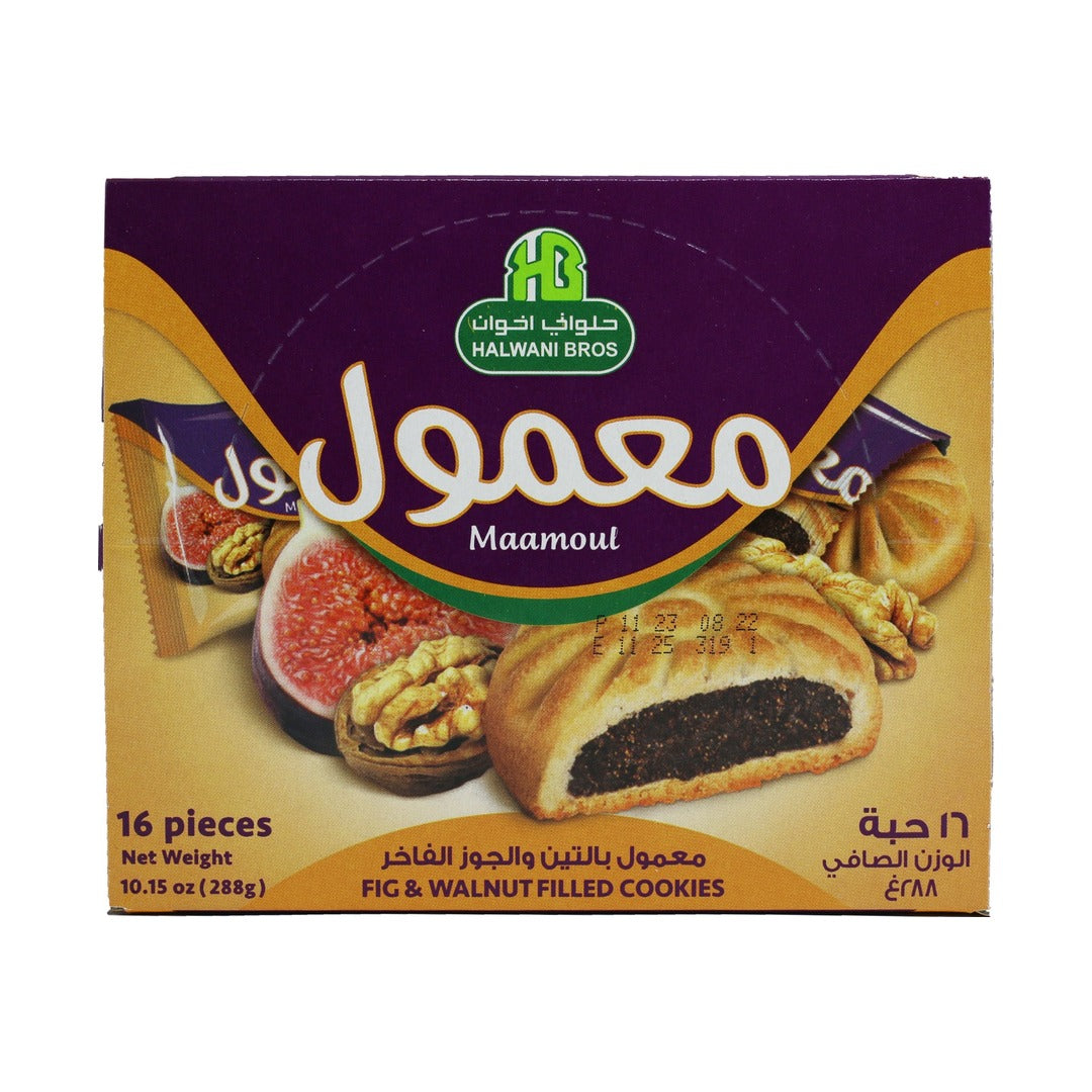 Halwani Maamoul Fig & Walnuts Cookies 288 g - front of pack