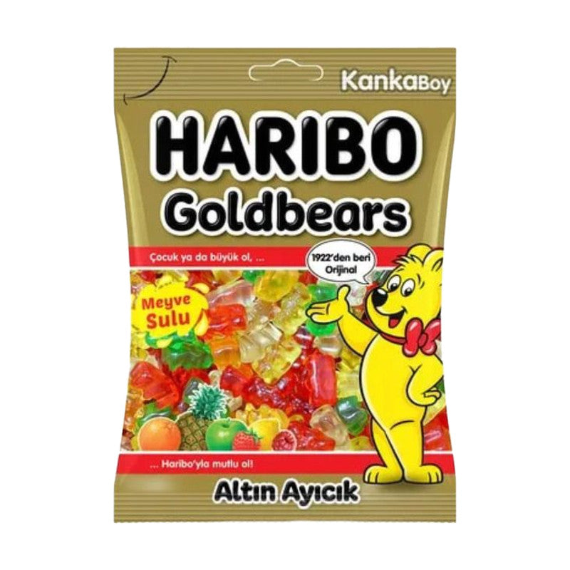 Haribo Gold Bears Gummy Candy Big Size Single Bag, 2.82 oz / 80 g