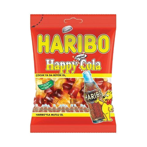 Haribo Happy Cola Cola Flavored Jelly Candy, 100 g