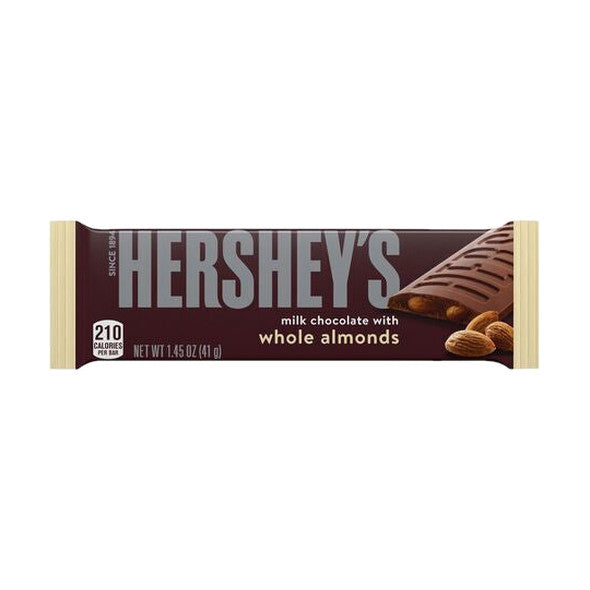 Hershey's Milk Chocolate with Whole Almonds, 1.45 oz