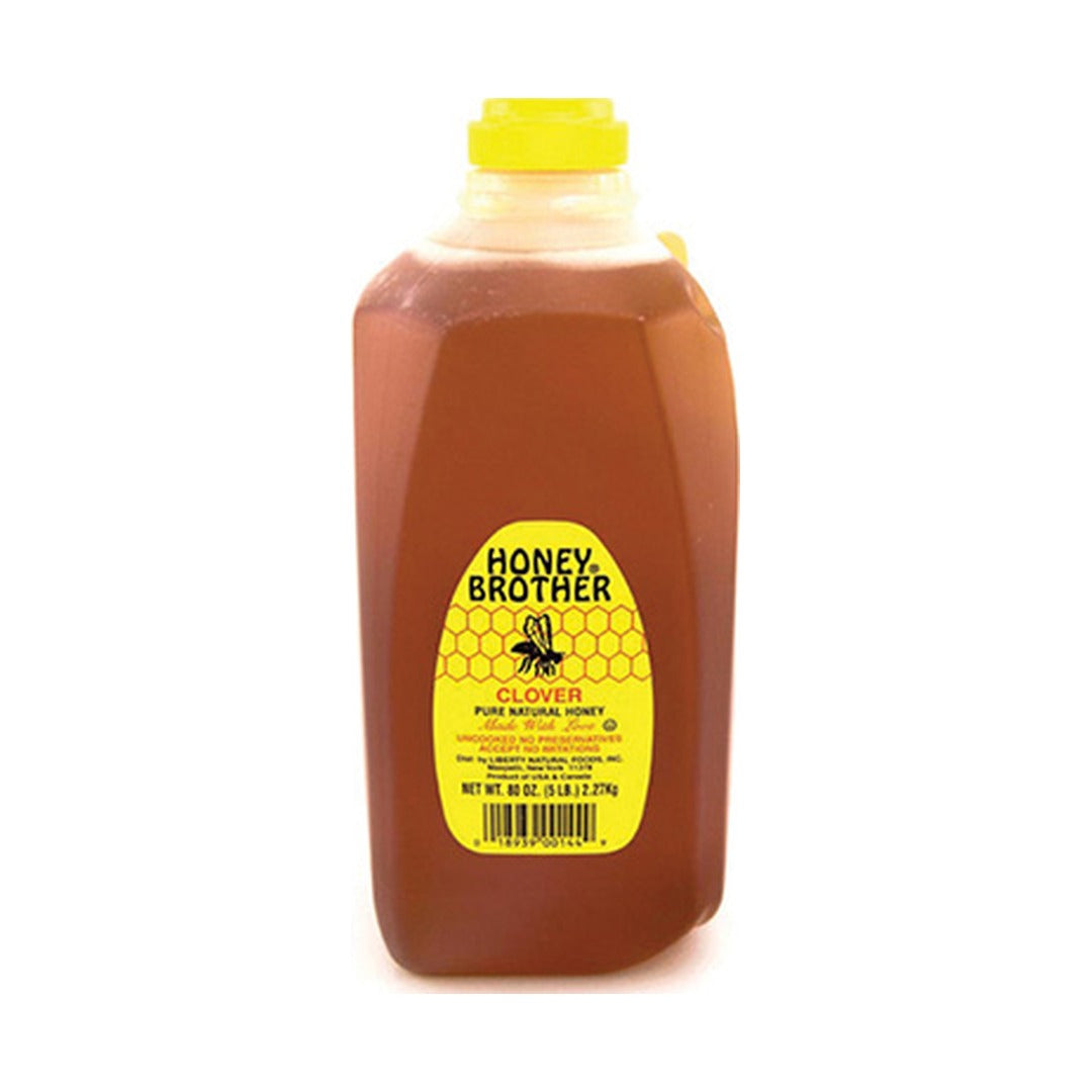 Honey Brother Clover Honey 2.27 kg - front of pack