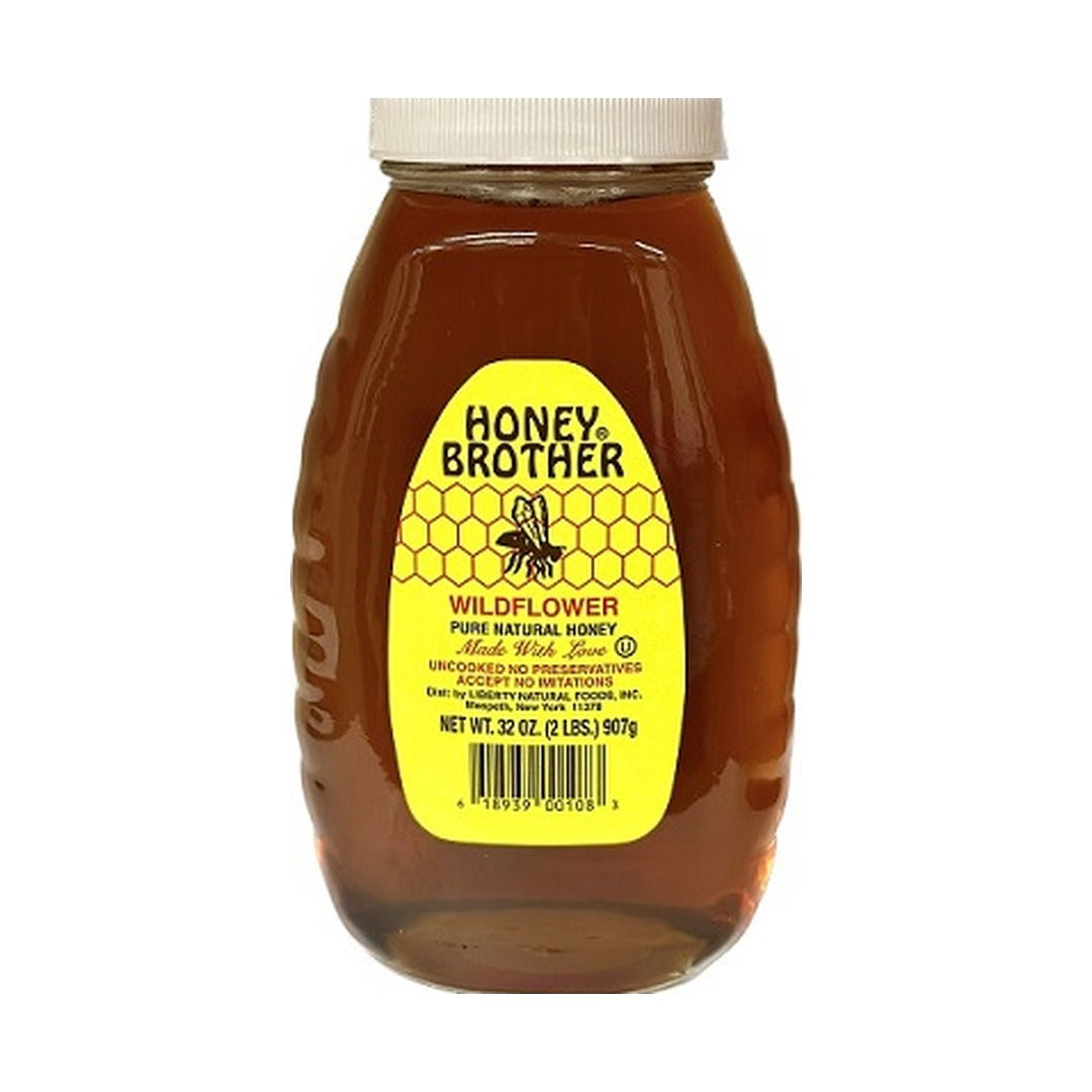 Honey Brother Wildflower Honey 907 g - front of pack