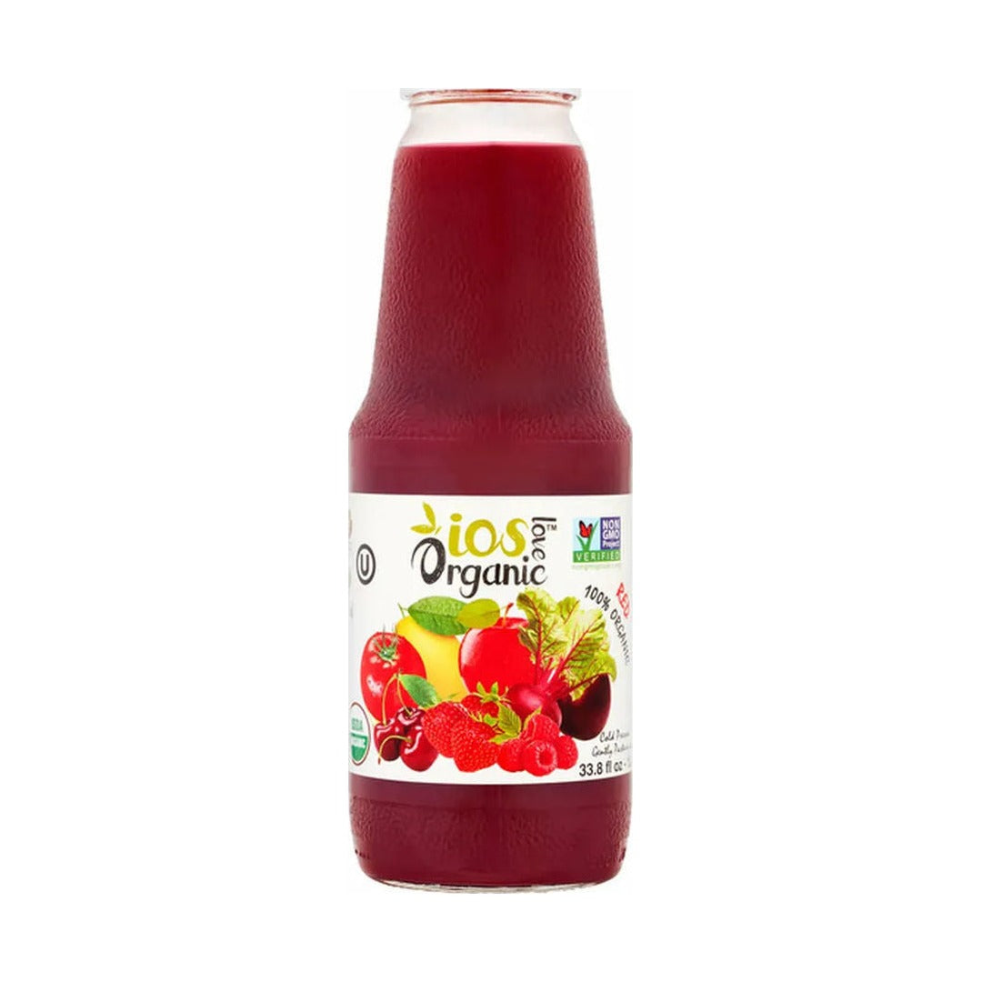 Ios Red Juice - Organic 1 L - front of pack