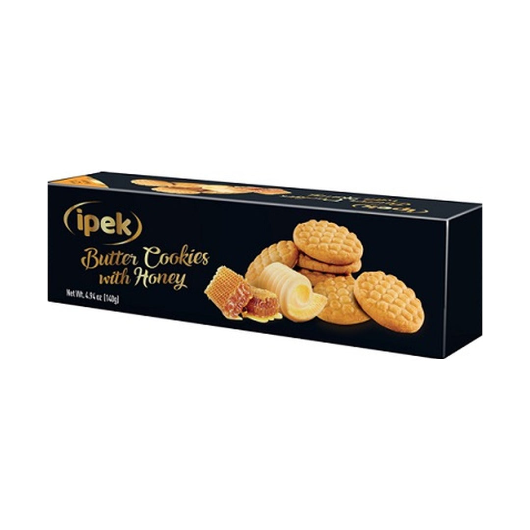 Ipek Premium Butter Cookies with Honey 140 g - front of pack