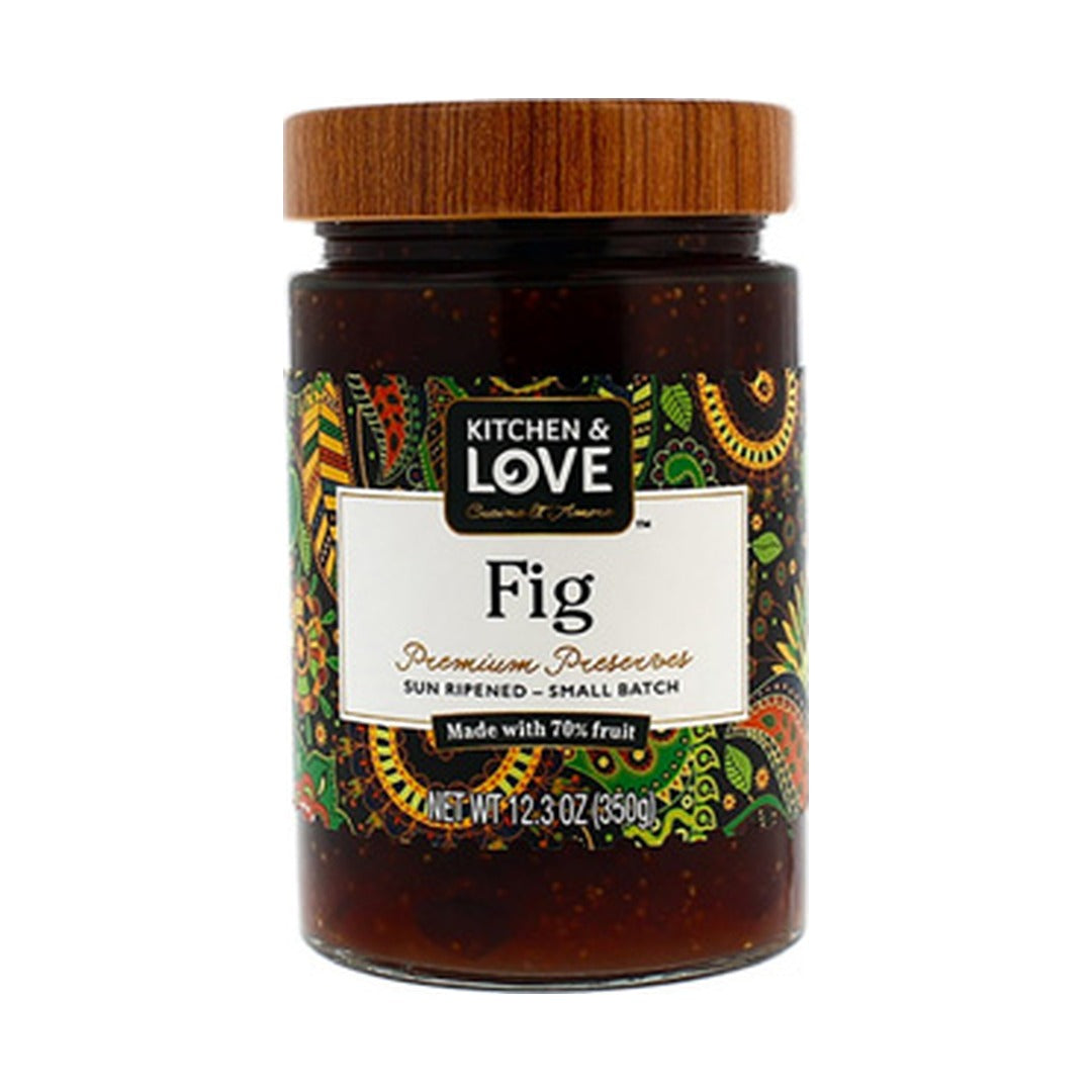 Kitchen & Love Fig Preserves 348 g - front of pack