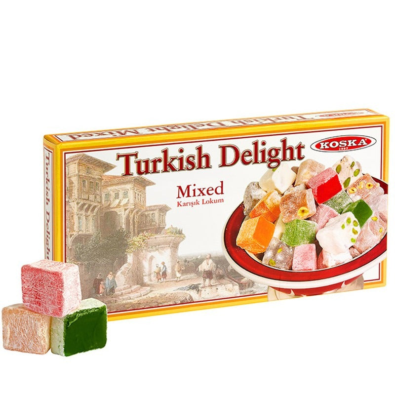 Koska 1907 Turkish Delight Mixed 400 g (Kod 378), front of pack