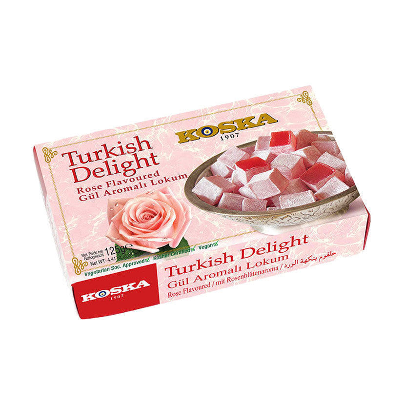 Koska Turkish Delight Rose Flavors, 125 g