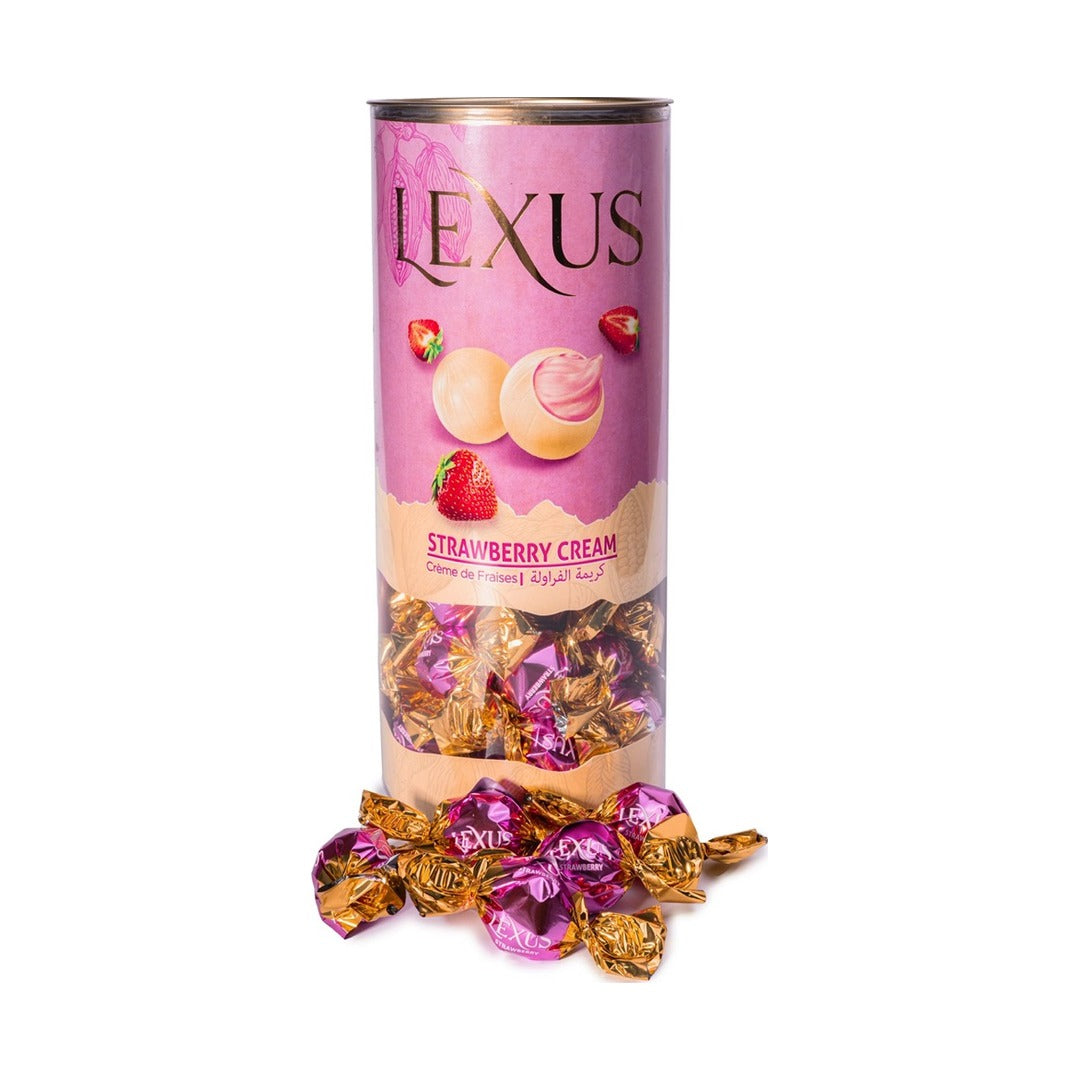 Lexus Strawberry Flavour 500 g - front of pack