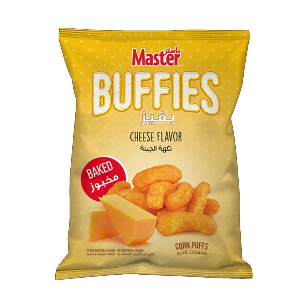 Master Chips Buffies Cheese 32 g - front of pack