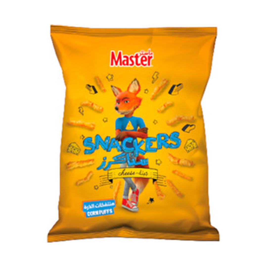 Master Chips Cheese Crunch Corn Puffs 85 g - front of pack