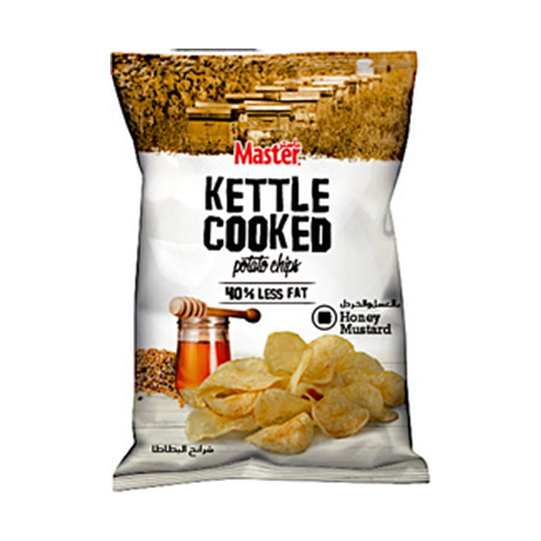 Master Chips Honey Mustard Kettle Chips 80 g - front of pack