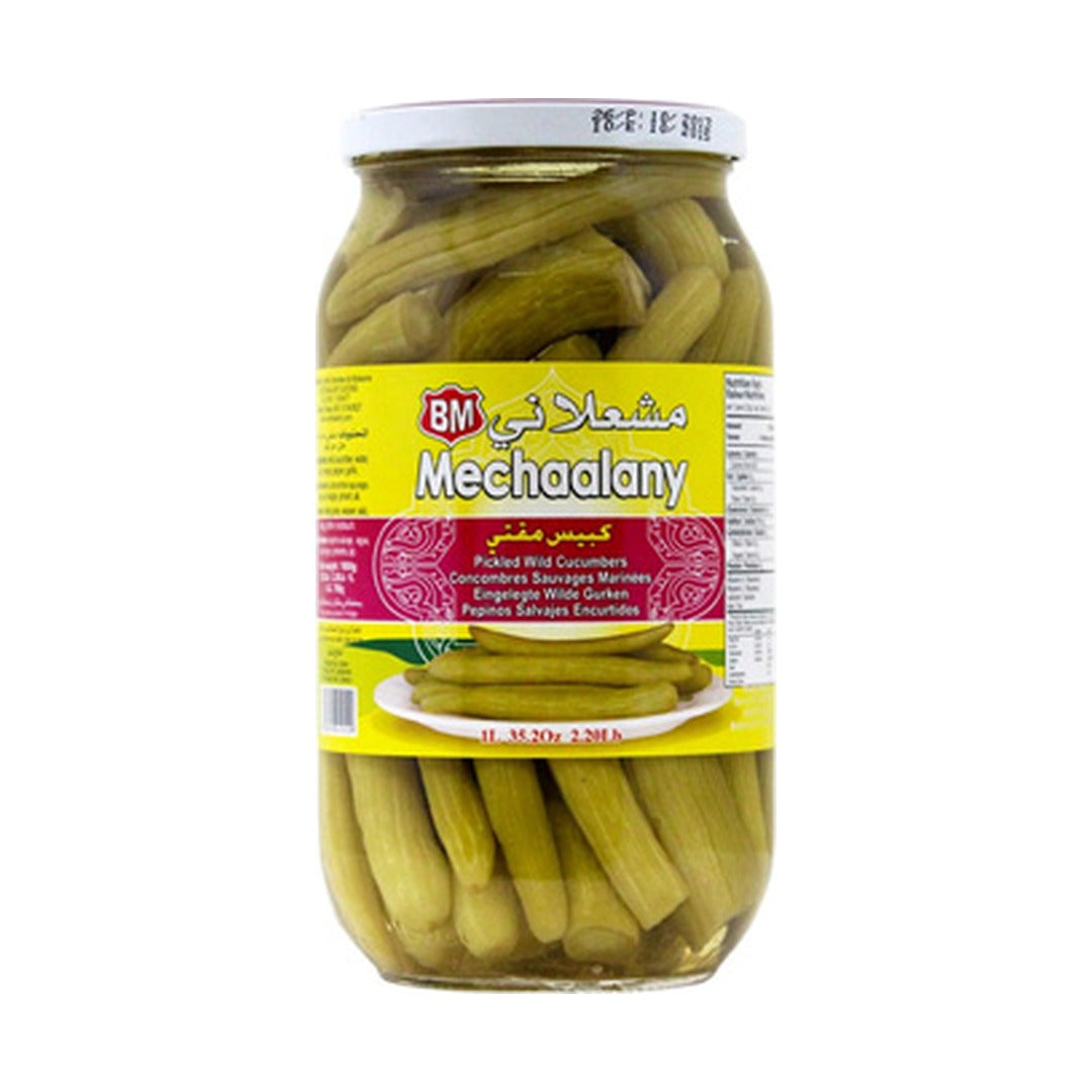 Mechaalany Pickled Wild Mikti Cucumbers 992 g - front of pack
