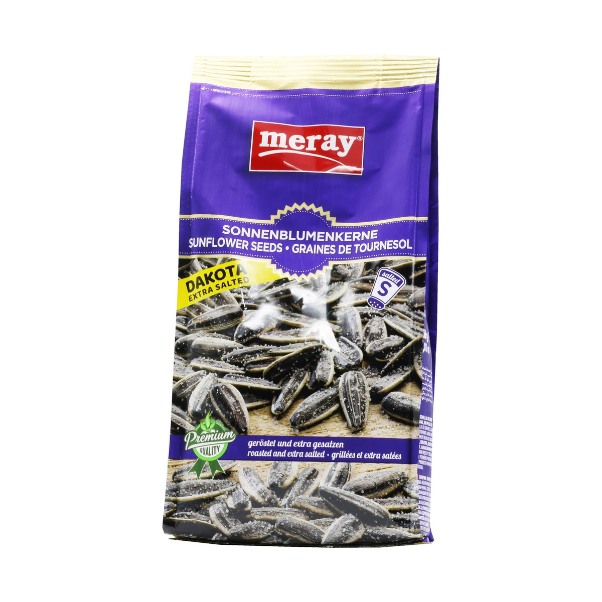 Meray Sunflower Seeds Dakota Extra Salted 300 g - front of pack